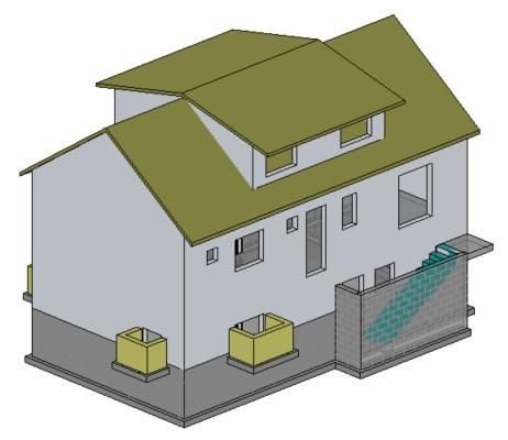 Poste de livraison à L'Haÿ-les-Roses, modèle 3D